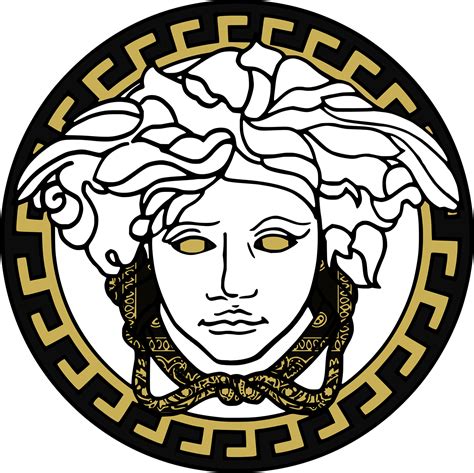 versace jeans logo png|Versace logo greek mythology.